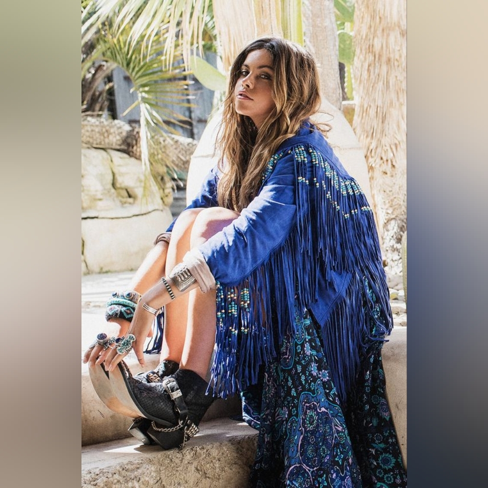 Sold- Spell Designs Wild Belle Fringe jacket